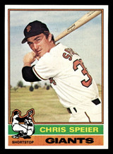 1976 Topps #630 Chris Speier Near Mint+  ID: 501351