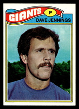 1977 Topps #49 Dave Jennings Ex-Mint ID: 501601 1977 Topps #49 Dave Jennings Ex-Mint ID: 501601
