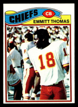 1977 Topps #129 Emmitt Thomas Near Mint ID: 502192 1977 Topps #129 Emmitt Thomas Near Mint ID: 502192
