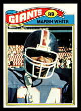 1977 Topps #196 Marsh White Near Mint  ID: 502443