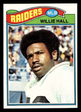 1977 Topps #198 Willie Hall Near Mint ID: 502448 1977 Topps #198 Willie Hall Near Mint ID: 502448