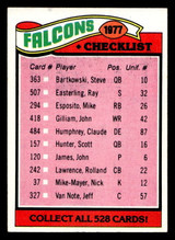 1977 Topps #201 Atlanta Falcons UER CL Near Mint ID: 502461 1977 Topps #201 Atlanta Falcons UER CL Near Mint ID: 502461