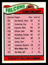 1977 Topps #201 Atlanta Falcons UER CL Near Mint  ID: 502462