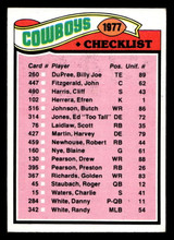 1977 Topps #207 Dallas Cowboys CL Ex-Mint  ID: 502487