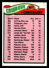 1977 Topps #207 Dallas Cowboys CL Ex-Mint  ID: 502491