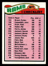 1977 Topps #213 Los Angeles Rams CL Very Good ID: 502518 1977 Topps #213 Los Angeles Rams CL Very Good ID: 502518