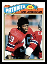 1977 Topps #229 Sam Cunningham Near Mint ID: 502577 1977 Topps #229 Sam Cunningham Near Mint ID: 502577