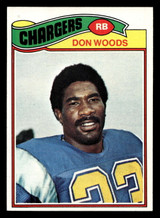 1977 Topps #248 Don Woods Near Mint  ID: 502641