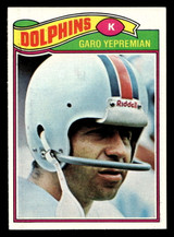 1977 Topps #255 Garo Yepremian Ex-Mint  ID: 502665