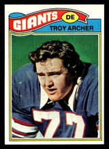 1977 Topps #258 Troy Archer Near Mint ID: 502679 1977 Topps #258 Troy Archer Near Mint ID: 502679