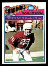 1977 Topps #290 Roger Wehrli AP Ex-Mint  ID: 502805