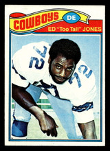 1977 Topps #314 Ed Too Tall Jones Ex-Mint  ID: 502882