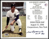 Luis Aparicio 8x10 Photo Signed PSA/DNA Authenticated White Sox Autographed Luis Aparicio 8x10 Photo Signed PSA/DNA Authenticated White Sox Autographed