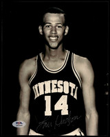 Lou Hudson 8x10 Photo Signed PSA/DNA Authenticated University Minnesota Autographed