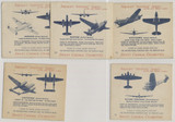 circ 1940's C271a Canada Aircraft "Spotter" Series-English Text Only Lot of 21 #*sku37003 circ 1940's C271a Canada Aircraft "Spotter" Series-English Text Only Lot of 21 #*sku37003