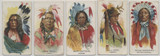 1930 V118 Canada British American Indians Chiefs Set Lot of 5 different #*sku37008 1930 V118 Canada British American Indians Chiefs Set Lot of 5 different #*sku37008