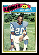 1977 Topps #433 Lem Barney Near Mint  ID: 503556