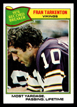 1977 Topps #454 Fran Tarkenton RB Near Mint  ID: 503639