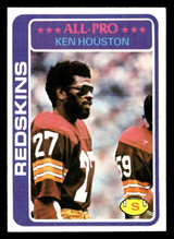 1978 Topps #10 Ken Houston Ex-Mint  ID: 503979