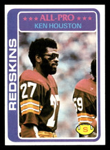1978 Topps #10 Ken Houston Near Mint  ID: 503980