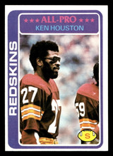 1978 Topps #10 Ken Houston Ex-Mint  ID: 503981