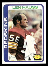 1978 Topps #51 Len Hauss Near Mint  ID: 504165 1978 Topps #51 Len Hauss Near Mint  ID: 504165