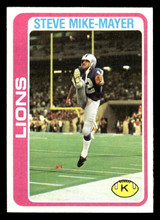 1978 Topps #59 Steve Mike-Mayer Near Mint+  1978 Topps #59 Steve Mike-Mayer Near Mint+