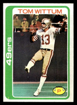 1978 Topps #77 Tom Wittum Ex-Mint  ID: 504277 1978 Topps #77 Tom Wittum Ex-Mint  ID: 504277