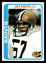 1978 Topps #98 Jim Merlo Near Mint  ID: 504368 1978 Topps #98 Jim Merlo Near Mint  ID: 504368