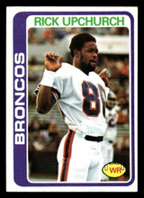 1978 Topps #117 Rick Upchurch Very Good  1978 Topps #117 Rick Upchurch Very Good