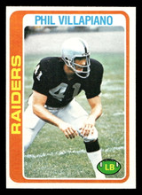 1978 Topps #149 Phil Villapiano Near Mint  ID: 504600