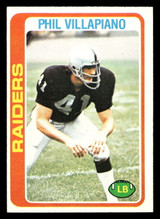 1978 Topps #149 Phil Villapiano Near Mint  ID: 504601