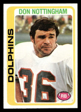 1978 Topps #162 Don Nottingham Very Good 