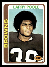 1978 Topps #184 Larry Poole Near Mint+  ID: 504748