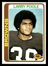 1978 Topps #184 Larry Poole Near Mint+  ID: 504749