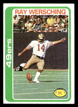 1978 Topps #197 Ray Wersching Ex-Mint  ID: 504812