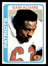 1978 Topps #201 Sam Adams Near Mint+  ID: 504829