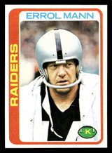 1978 Topps #210 Errol Mann Near Mint+  ID: 504875