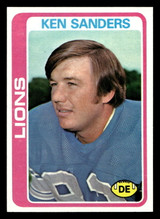 1978 Topps #222 Ken Sanders Ex-Mint  ID: 504923