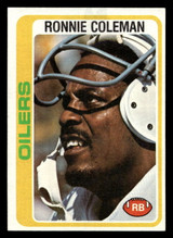 1978 Topps #258 Ronnie Coleman Ex-Mint 