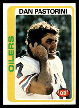 1978 Topps #301 Dan Pastorini Near Mint  ID: 505284