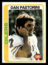 1978 Topps #301 Dan Pastorini Near Mint  ID: 505286