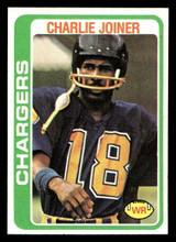 1978 Topps #338 Charlie Joiner Near Mint  ID: 505434