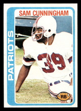 1978 Topps #341 Sam Cunningham Near Mint  ID: 505445