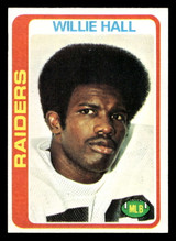 1978 Topps #345 Willie Hall Ex-Mint  ID: 505463
