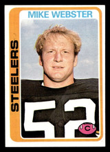 1978 Topps #351 Mike Webster Ex-Mint  ID: 505495
