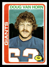 1978 Topps #372 Doug Van Horn Very Good 