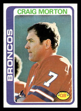 1978 Topps #405 Craig Morton Near Mint+  ID: 505733