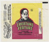 1980 Topps Creature Feature Wrapper  #*sku37048 1980 Topps Creature Feature Wrapper  #*sku37048