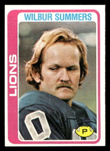 1978 Topps #447 Wilbur Summers Near Mint  ID: 505976